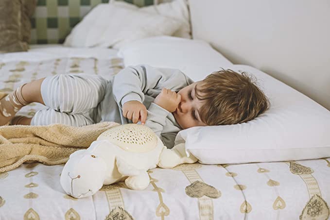 Luce Notturna Bambini Lampada Proiettore Per Neonati Ricaricabile Regalo Colori Notte Peluche Per Neonato Portatile Comp