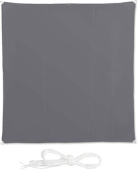 Vela ombreggiante quadrata 5 x 5 m grigia 13_0002929_4