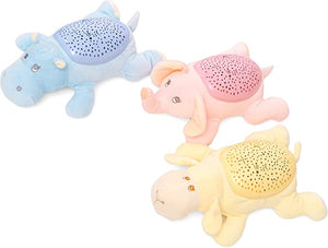 Luce Notturna Bambini Lampada Proiettore Per Neonati Ricaricabile Regalo Colori Notte Peluche Per Neonato Portatile Comp