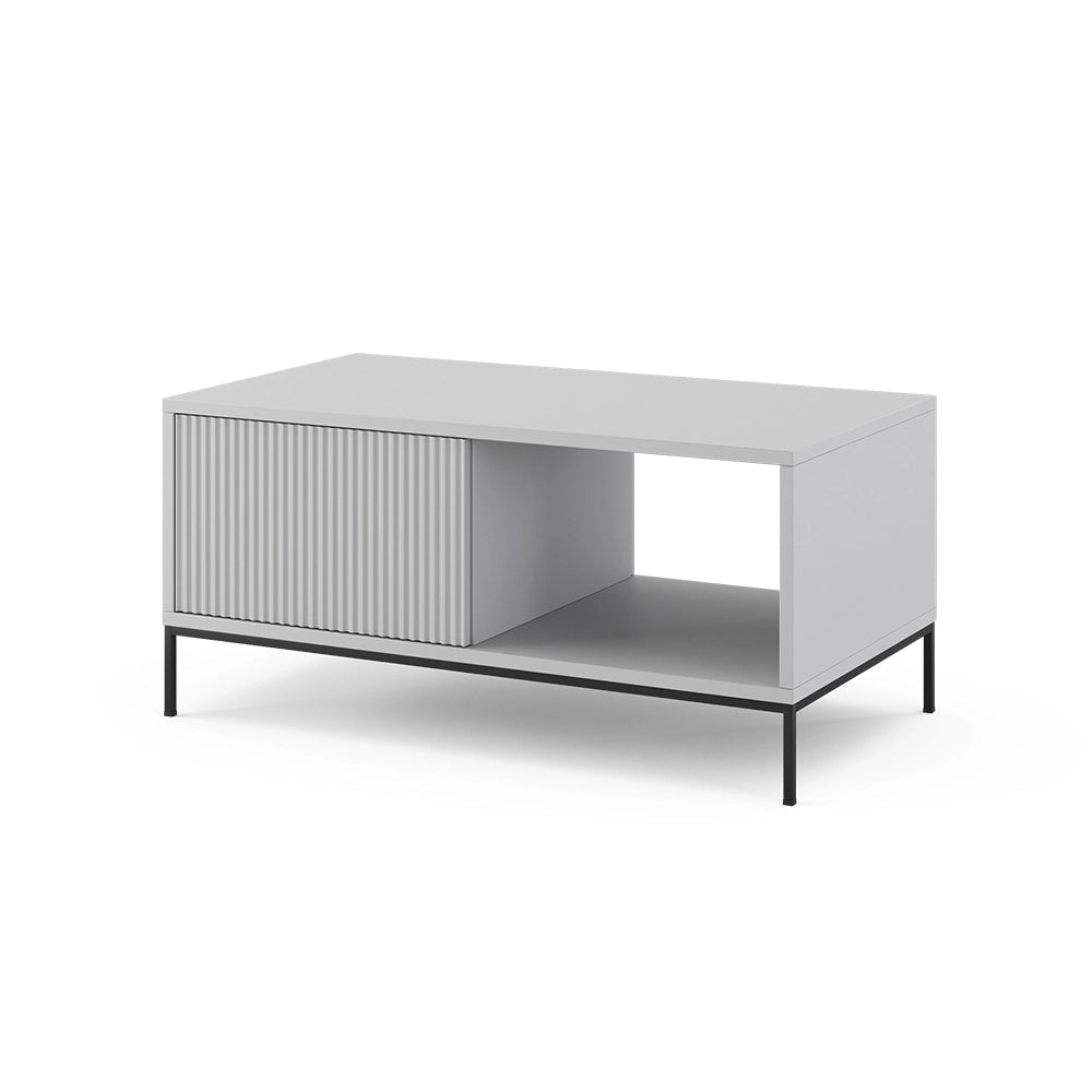 Vicco Tavolino Grigio 50 x 50 cm