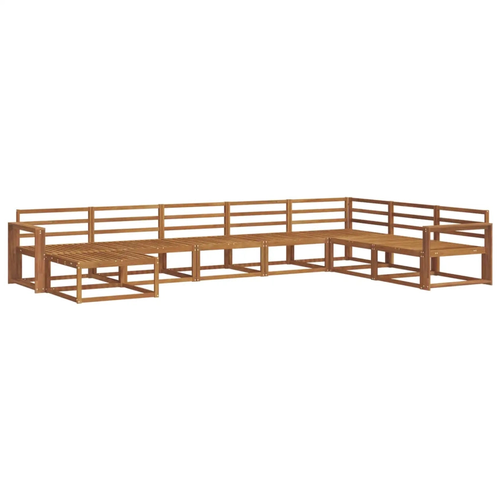 Set di divani da esterno 8 pcs Naturale 3368002