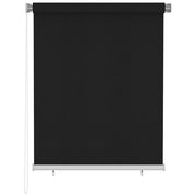 Tenda a Rullo per Esterni-Tenda da sole avvolgibile 120x140 cm Nera