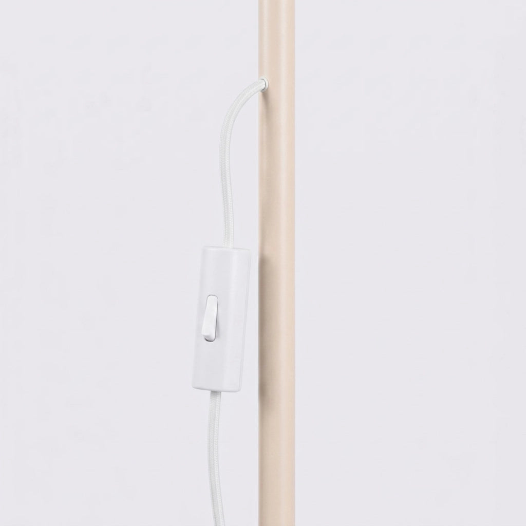 Lampada da terra NOX beige