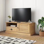 Mobile Porta TV VIGO 106x40x40 cm in Legno Massello di Pino 353175