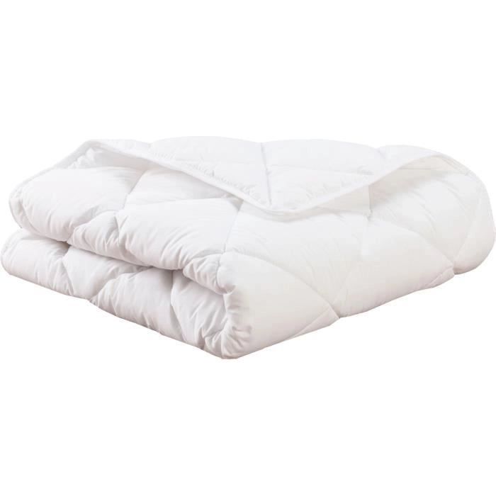 Piumino - 100x140 cm - MON P'TIT DODO - Caldo - 100% Poliestere Fibra cava siliconata - 1 persona - Bianco
