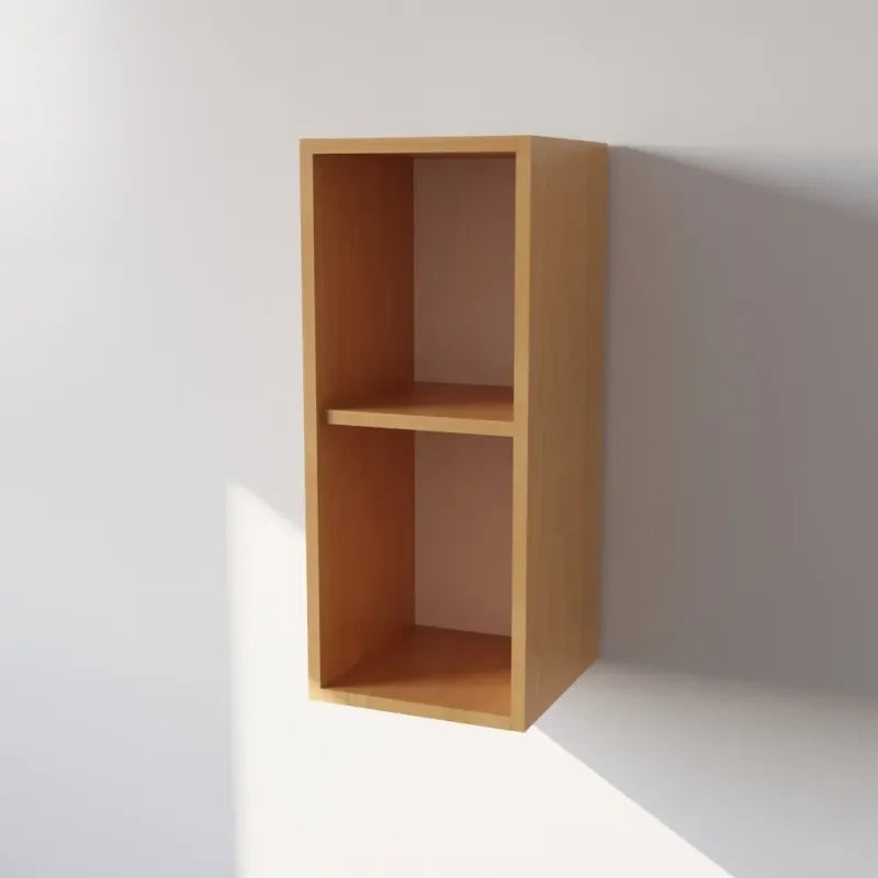 Pensile Cucina  in Legno Nobilitato Faggio Mobile Alto con 1 Anta, Pensile Componibile Moderno Made in Italy (H72XL30XP33cm)