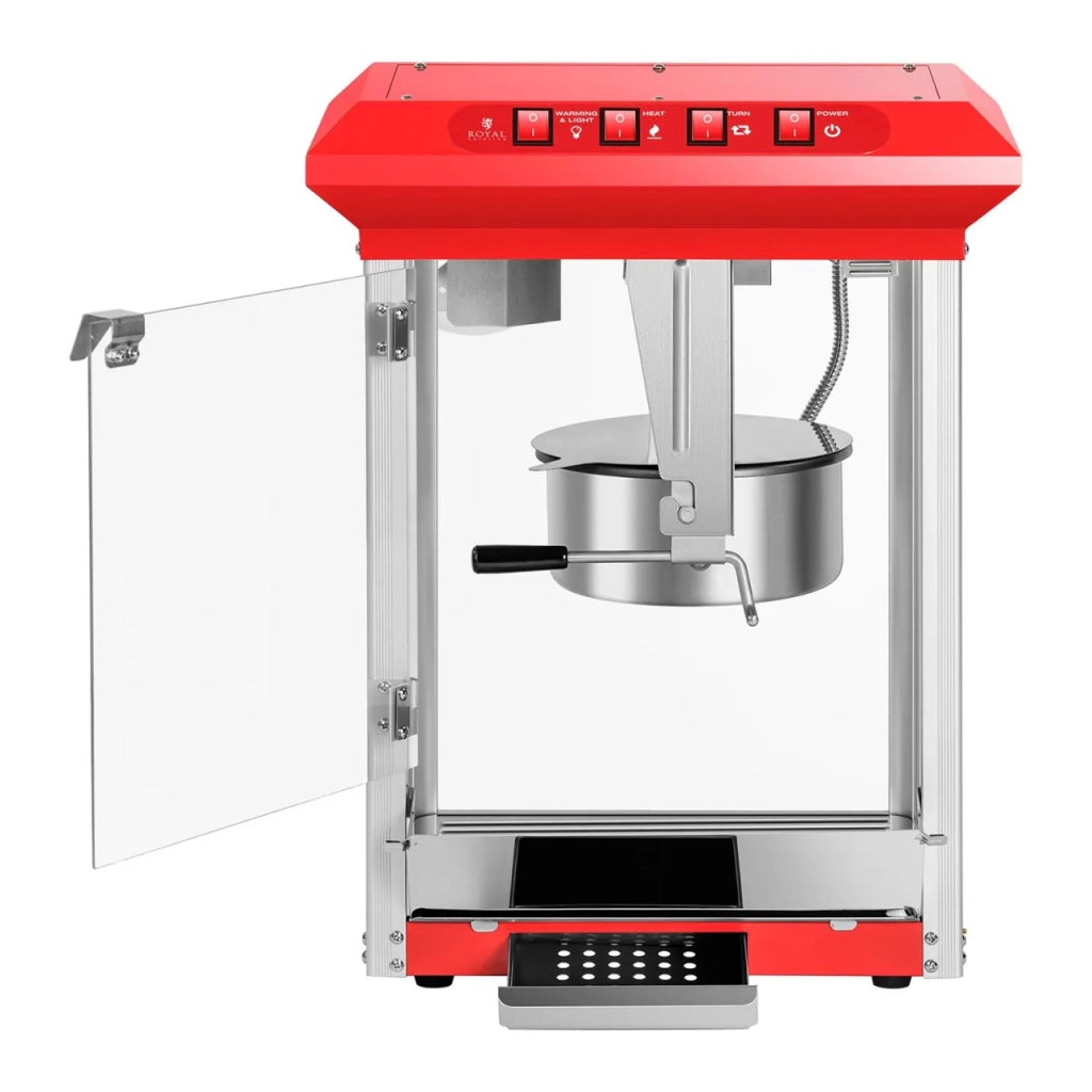 Macchina per popcorn rossa - 8 oz 14_0002346