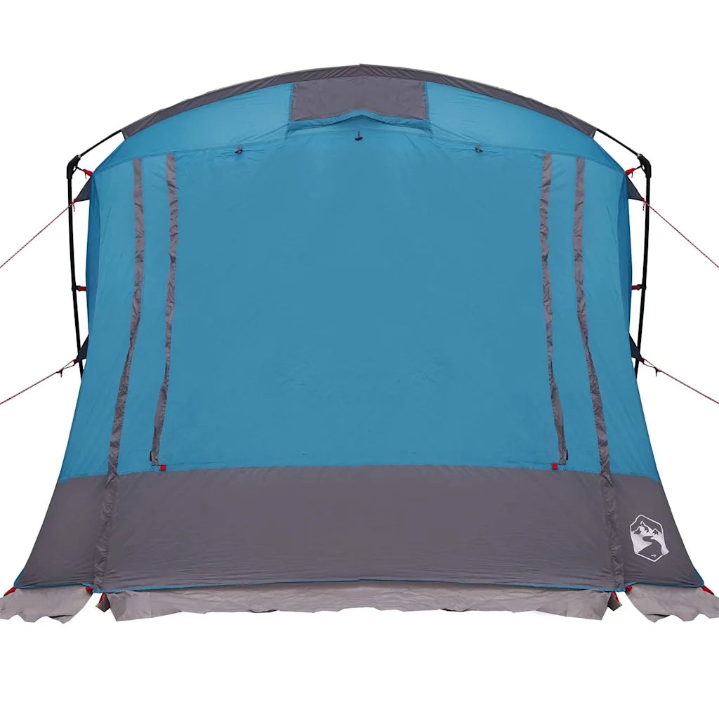 vidaXL Tenda con tetto Altro Blu e Nero 285 x 255 x 245 cm Poliestere