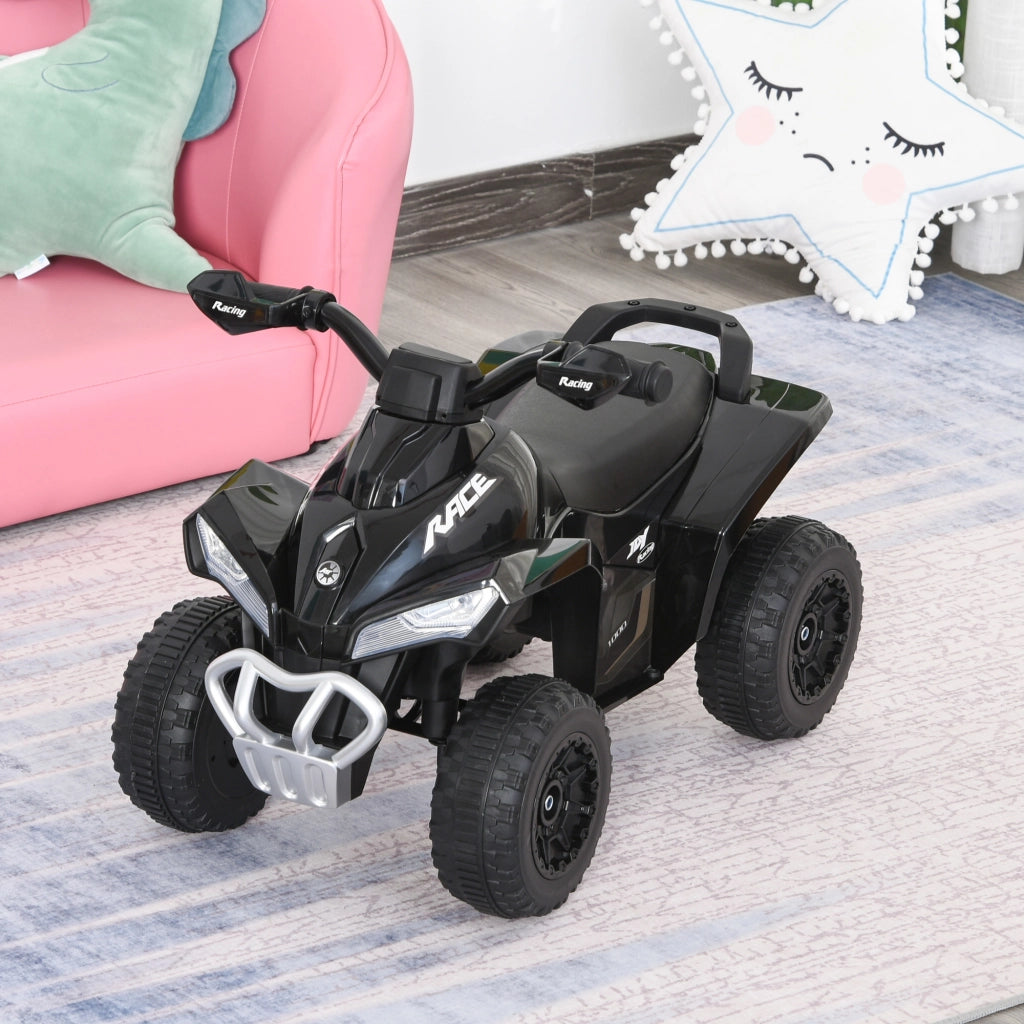 Cuatriciclo Correpasillos Infantile con Luci e Suoni ¨C zephmum ¨C 67.5x38x44 cm Nero