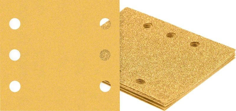 2608900893 - KIT 10 FOGLI BOSCH 115mm X 107mm P.120 , EXPERT for LEGNO+VERNICE