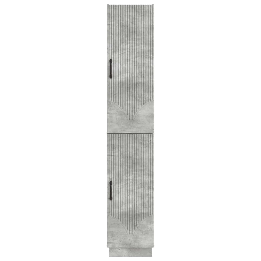 Set di armadi 2 pcs Grigio Cemento Legno ingegnerizzato 3416793