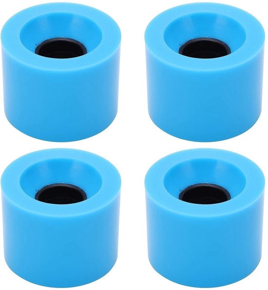 Ruote per Skateboard 60x45mm 78A - 4 pezzi - Alta qualità PU - Resistenti - Antiscivolo - Duraturo - Ruote per Skate