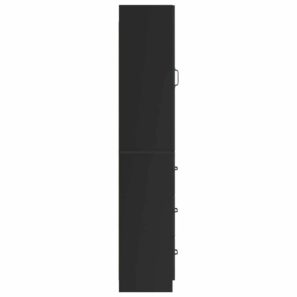 Set di armadi 2 pcs Nero 33 x 34,5 x 87 cm Legno ingegnerizzato 3416971