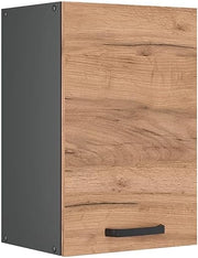 Pensile da cucina R-Line, Quercia dorata, 40 cm, per la libera combinazione all'interno di sistemi cucina modulari
