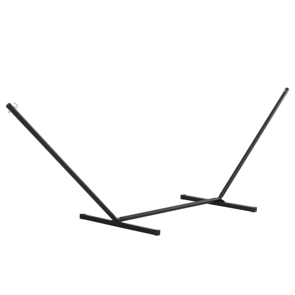 Supporto per Amaca in Metallo ¨C zephmum ¨C Nero 360x92x112 cm