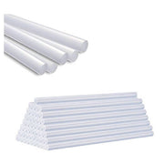Trade Shop - Bastoncini Colla A Caldo 20 Pz Bianco Pistola Incollatrice Stick 175x11 Mm 92298 -