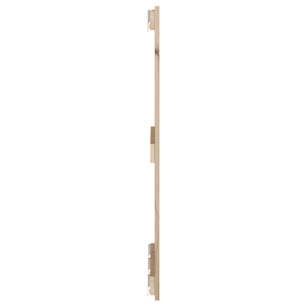 Testiera | Testata da Parete 185x3x90 cm in Legno Massello di Pino