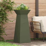 Vaso a Pilastro 2 pcs Oliva 40 x 40 x 100 cm 873859