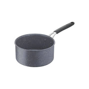 Lagostina 2100126558 Tempra Mineral Casseruola Fonda 20 cm Capacita' 3,2 L Adatta a Tutte le Fonti di Calore incluso Induzione con Manico in Silicone Antiscivolo colore Grigio