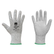 GUANTI POLIESTERE/POLIETILENE '350 HOB SPECIAL' Tg. 10 - colore grigio- 12 coppia  - NERI