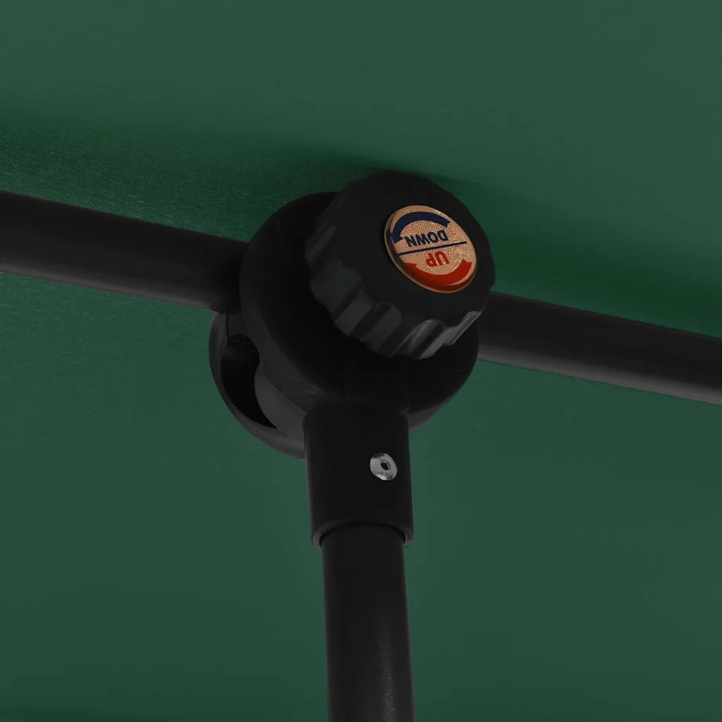 Ombrellone da Esterni con Palo in Alluminio 2x1,5 m Verde  cod mxl 54793