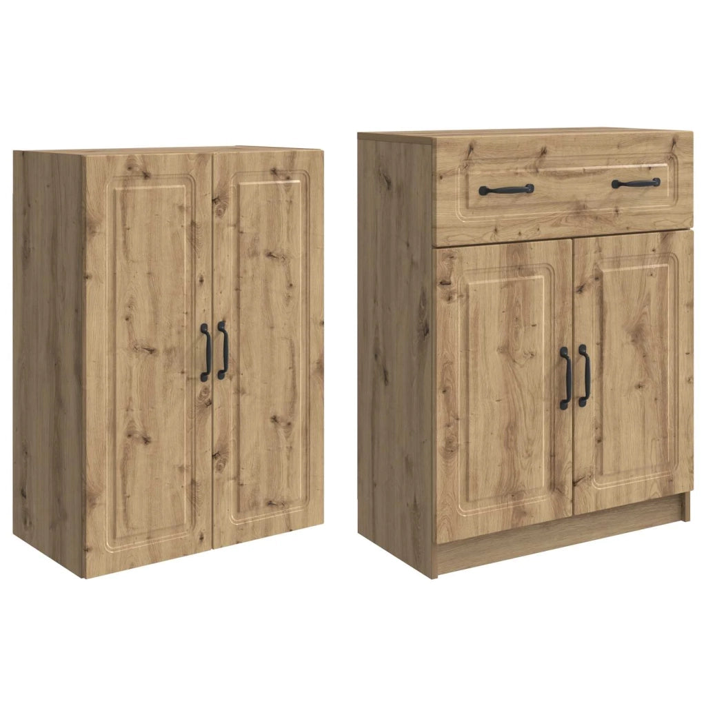 Set di armadi 2 pz Legno ingegnerizzato 3416996