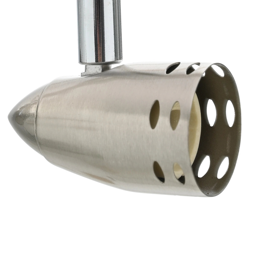 Faretto da soffitto 3 vie regolabile Nichel opaco GU10