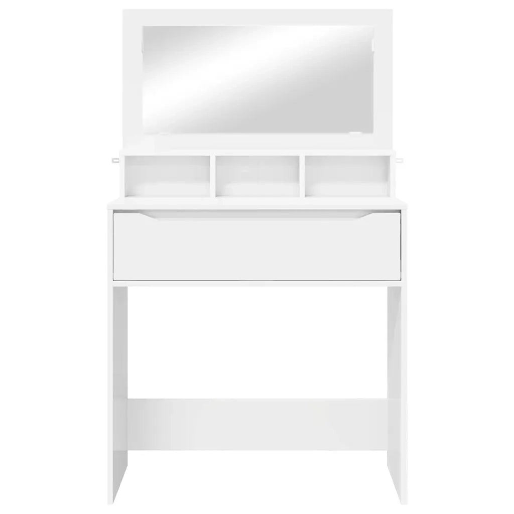 Toeletta | Tavoli da Trucco per Camera da Letto Bianco 80 x 39,6 x 135 cm