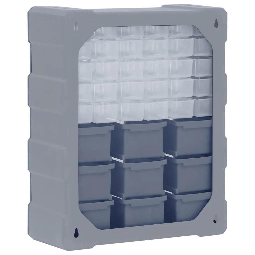 Mobile Contenitore con 39 Cassetti 38x16x47 cm CFW1796334