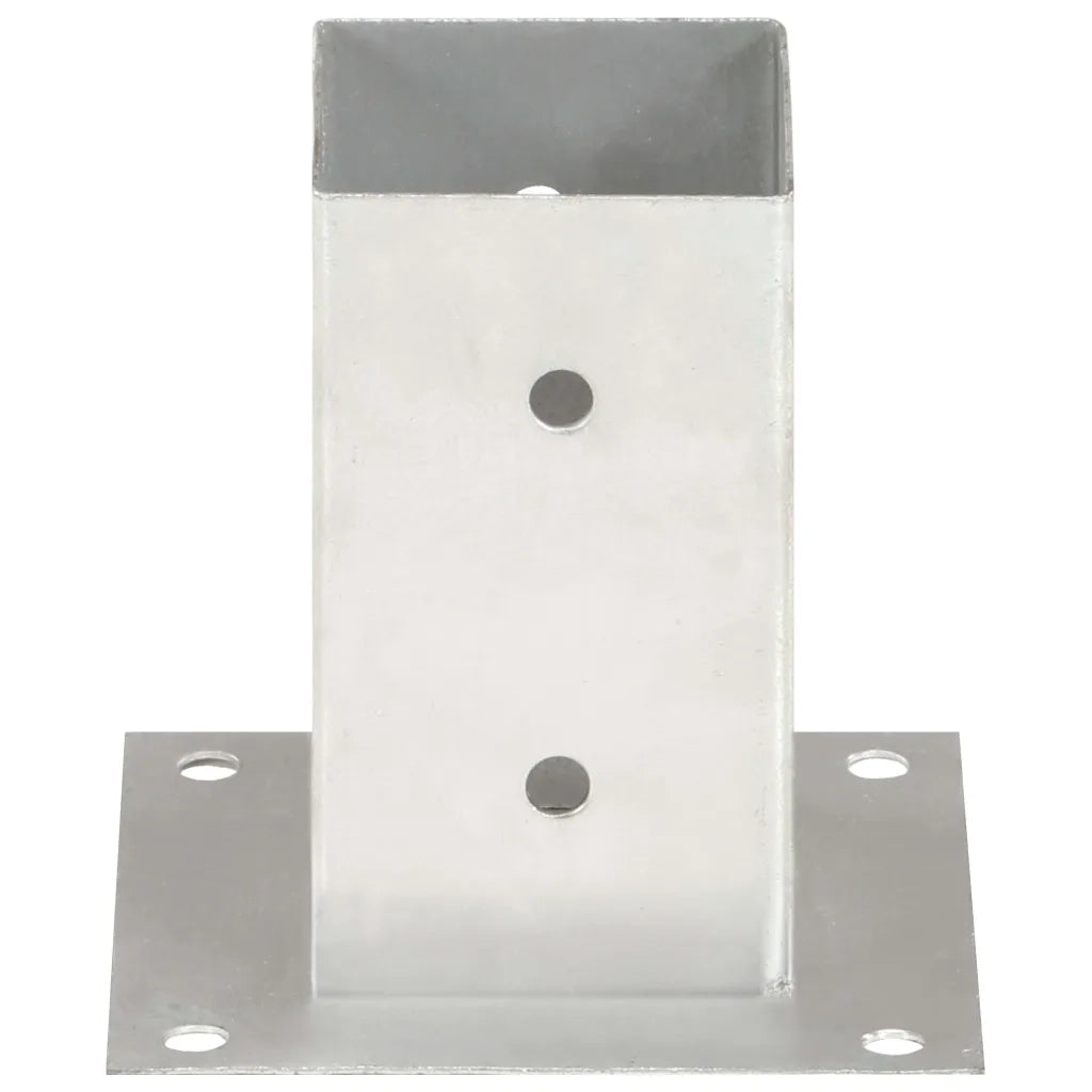 Ancoraggi Pali 4 pz in Metallo Zincato 81 mm cod mxl 58781