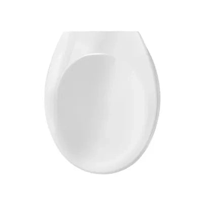 Sedile wc dedicato Nero Ceramica serie Iceberg rallentato con sgancio rapido
