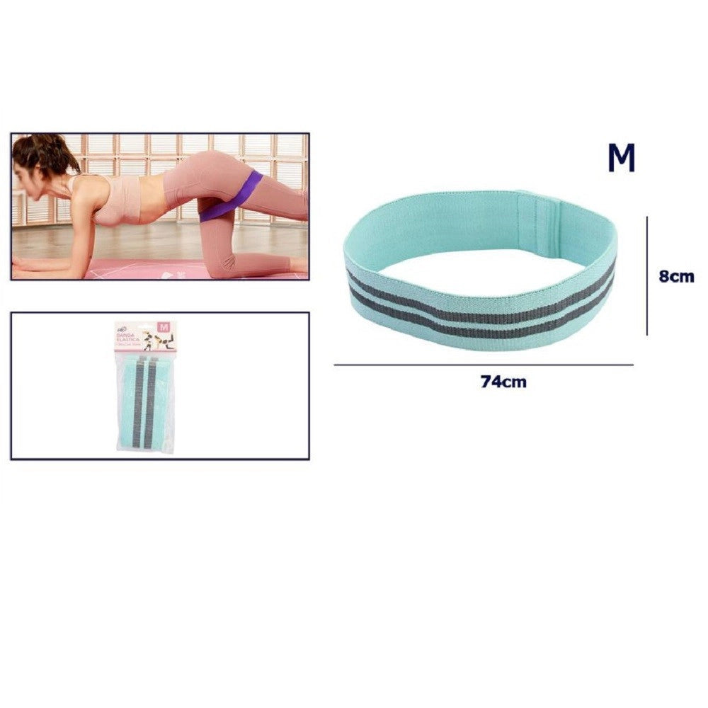 Trade Shop - Fascia Elastica Esercizi Bande Resistenza Allenamento Yoga Fitness Antiscivolo -