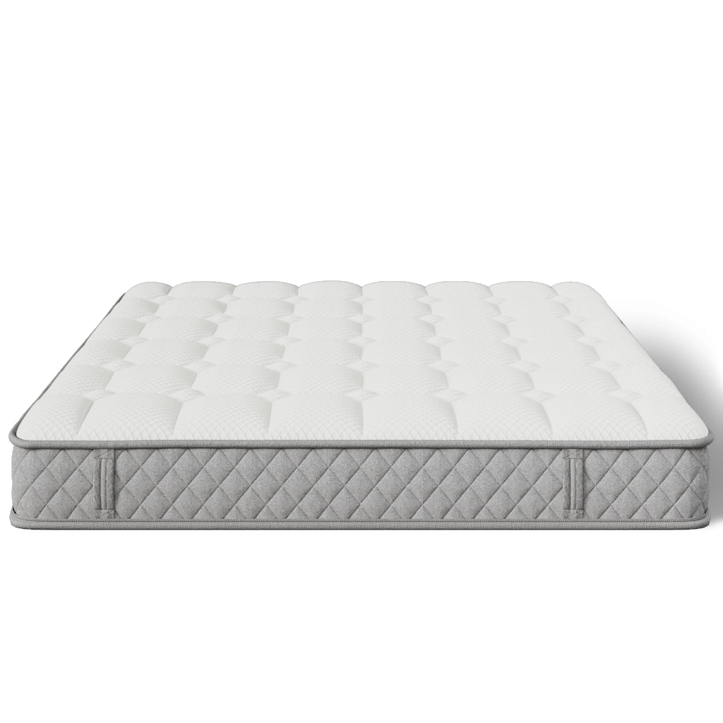 DESMIU Letto matrimoniale 140 × 200 cm con USB, Type-C, 4 cassetti, materasso incluso, in lino, beige