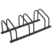 Portabiciclette con supporto portaoggetti per 3 biciclette acciaio nero 02_0004575