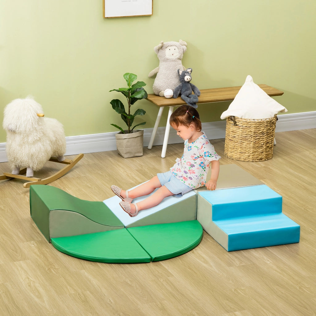Tappeto gioco morbido per bambini 6 pezzi ¨C zephmum ¨C multicolore