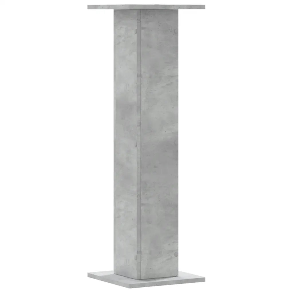 Supporti per piante | Sostegno per piante 2 pz Grigio Cemento 30x30x95 cm Truciolato
