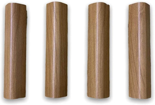 Finali angolari per zoccolo da cucina pezzi 4 H 15 NOCE CHIARO