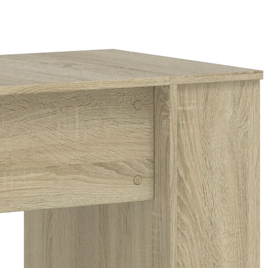 vidaXL Scrivania Rovere Sonoma 140x50x75 cm in Legno Multistrato
