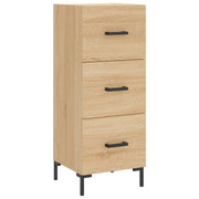 Buffet credenza cassettiera armadio mobile contenitore organizer cucina soggiorno rovere Sonoma 34,5 x 34 x 90 cm legno ingegnerizzato marrone 02_0031523