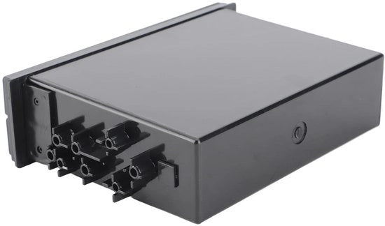 Cassetto di Stoccaggio Spazievitore - Cassetto di Stoccaggio con Coperchio - Sostegno per Bicchieri - 2-in-1 - Plastica - Dimensioni 175 x 125 x 45 mm - Sostegno per Bicchieri per Auto