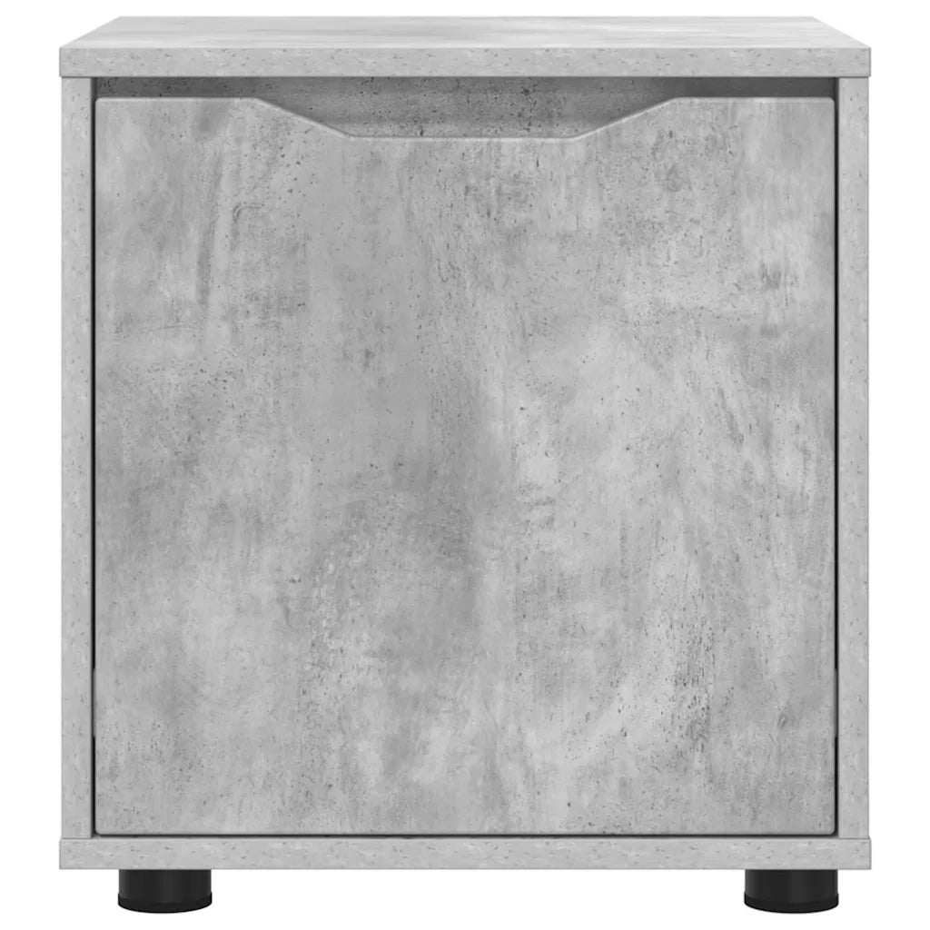 Mobile da Bagno Grigio cemento 40,5 x 40 x 44 cm
