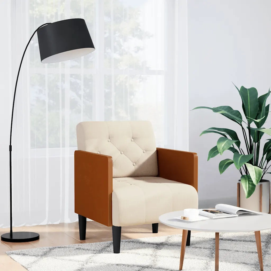 Divano Sedia con Braccioli 55 cm Lino 4100600