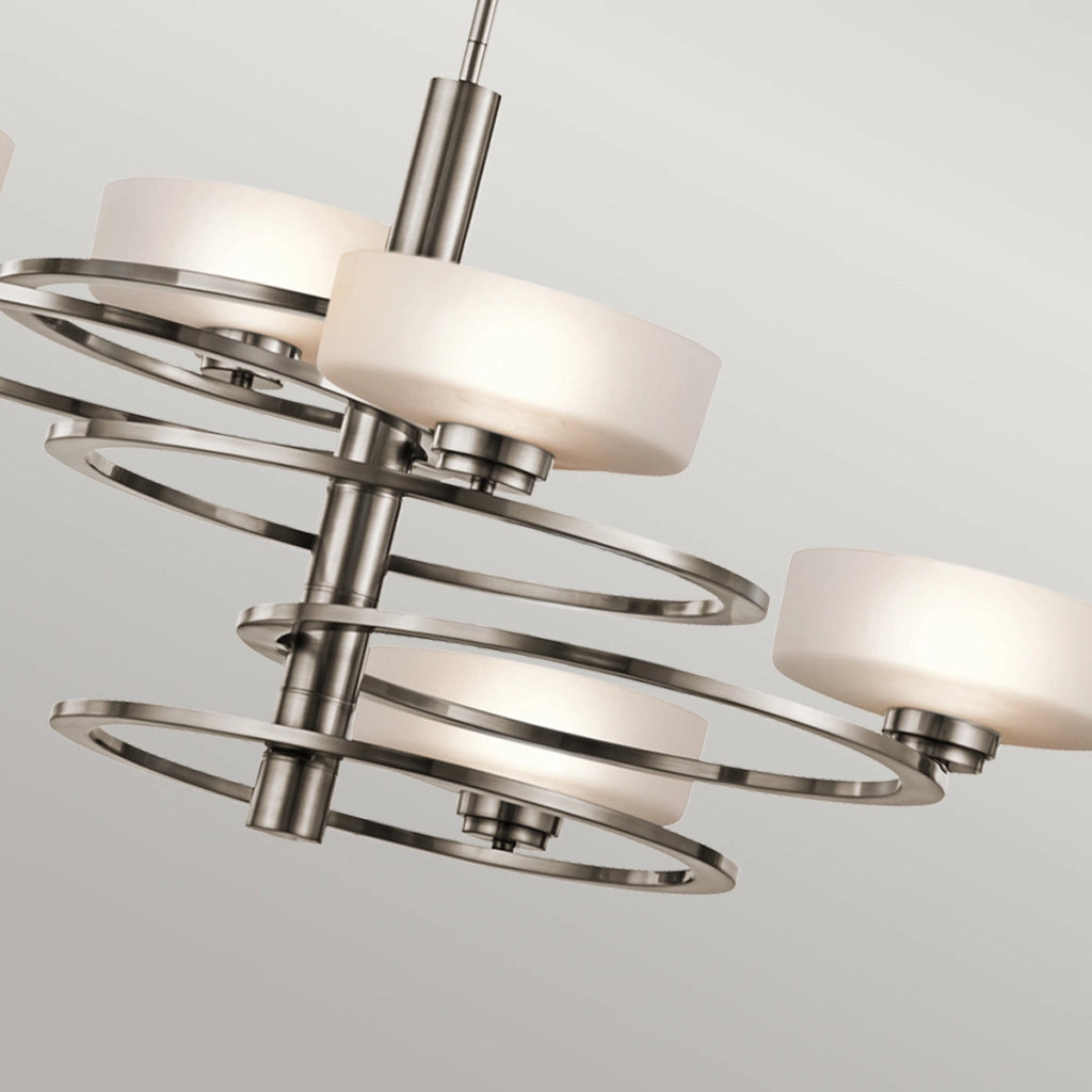 Lampadario Aleeka pewter classico 5xG9 LED Kichler