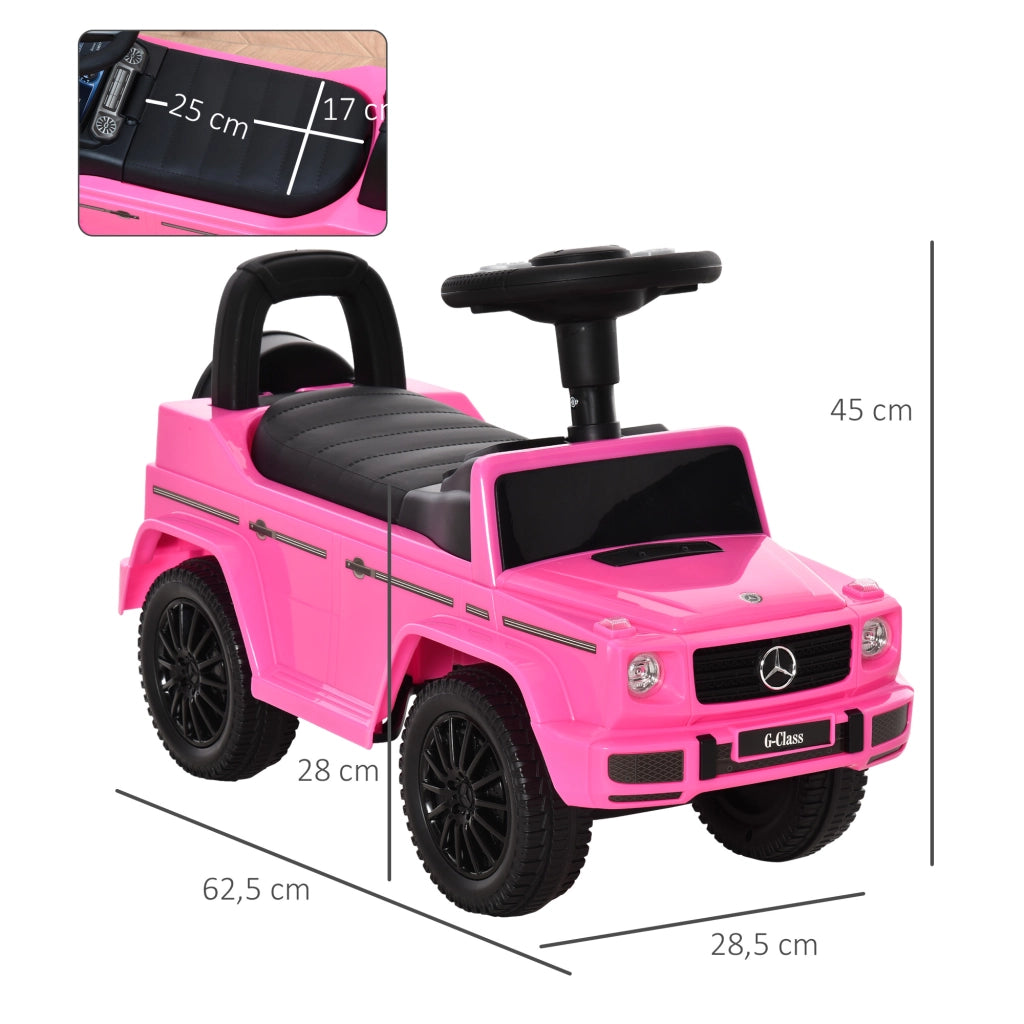Camion Portaoggetti Bambini Mercedes Benz ¨C zephmum ¨C 12-36 Mesi Rosa