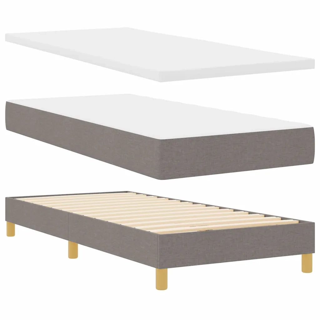Letto a molle con materasso Talpa 80 x 200 cm Tessuto 3340182