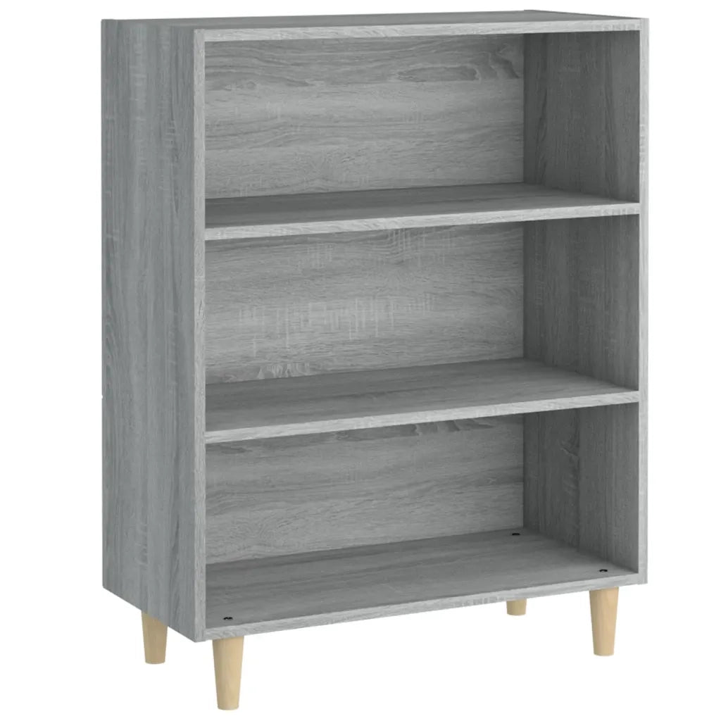 Credenza-Buffet-Armadio da cucina Grigio Sonoma 69,5x32,5x90 cm in Legno Multistrato 487440