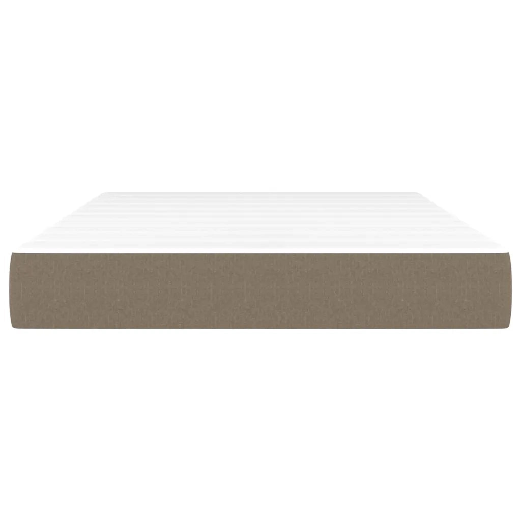 Materasso a Molle Insacchettate Grigio Tortora 120x200x20 cm