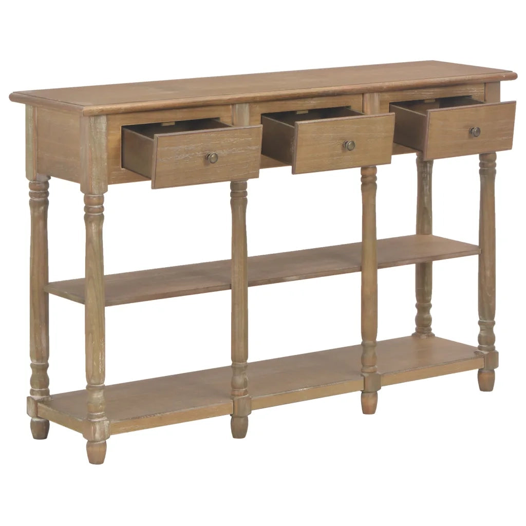 Tavolino Consolle | Tavolo d'Ingresso 110x30x76 cm in Legno Multistrato