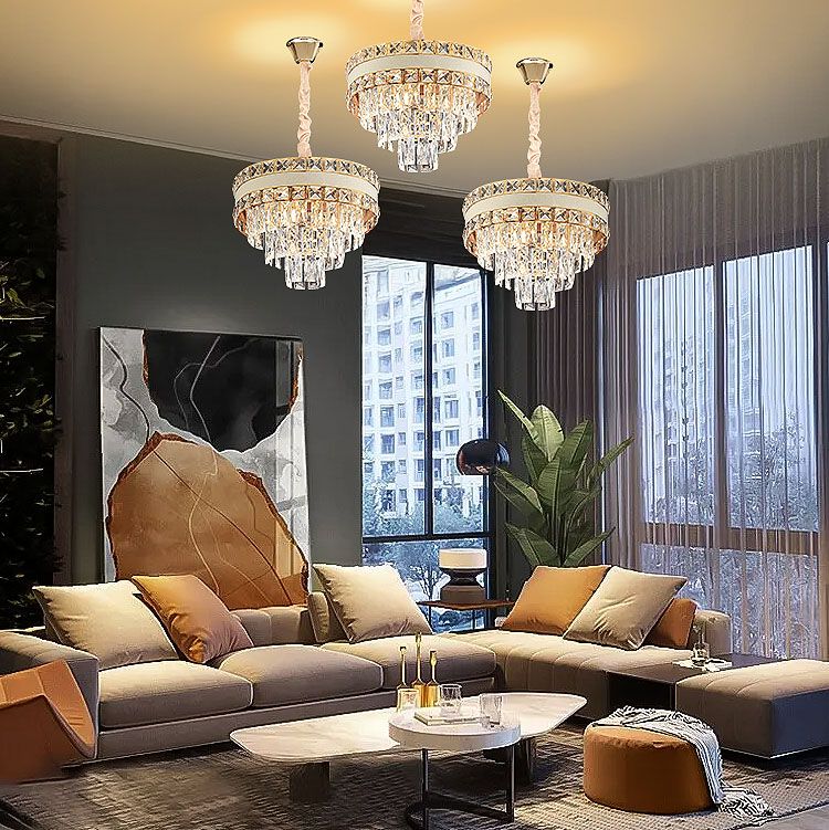 Lampada Cristal G047-cp 40cm Gold