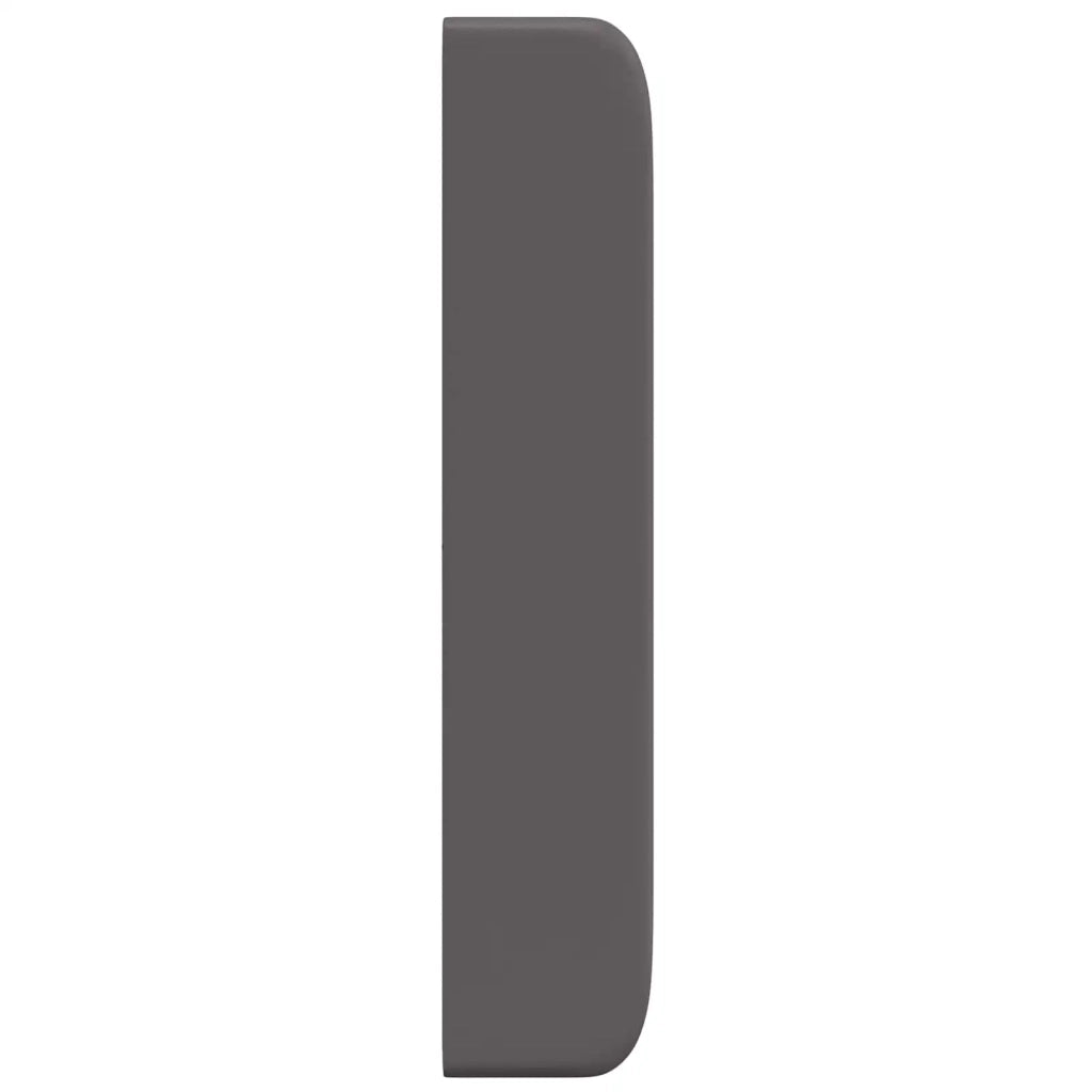 Orecchia della Testata Grigio 80 x 16 x 4 cm PVC CFW2308858